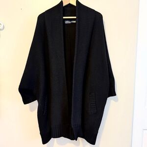Polo by Ralph Lauren Black Cardigan Sweater